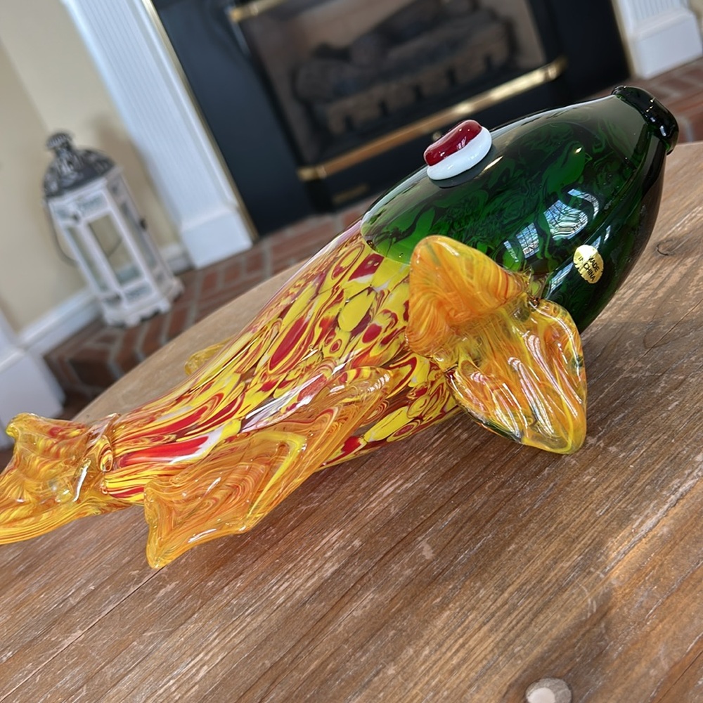 Glass Fish. Murano Style Glass - Picture 12 of 17